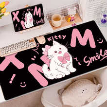 卡通可愛超大鼠標墊女生辦公室電腦鍵盤墊桌面宿舍學生硅藻泥桌墊