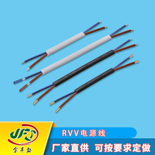 金豐盛廠家供應  RVV護套線插頭連接電源線 LED戶外照明線束