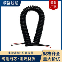 廠家出售2芯----8芯、0.5平方----2.5平方彈簧電源線 彈簧線