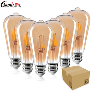 Filament Lamps LED 6b110V{E26ɫST58 ST64ݰ]