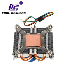 支持定制 S85CPU散熱器 電腦溫控1U機箱CPU風扇HTPC機箱一體機