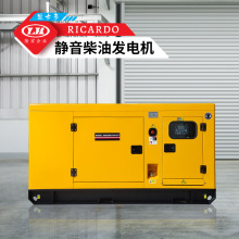 24KW濰坊柴油發電機組30KVA靜音發電機里卡多跨境佛山工廠小型