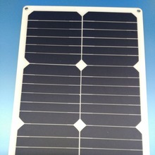 sunpower太陽能板 20w12v太陽能車載充電板車載充電器 戶外充電器