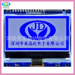 YJD256128AC-1BW 2.54Һ ҺģK DҺ LCD LCM