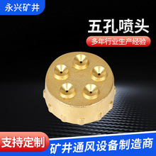 五孔噴頭廠家銷售單孔三孔五孔銅制噴頭