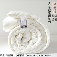 日式A類純棉柔軟春秋被酒店空調被芯加厚冬被棉夏涼被子禮品批發