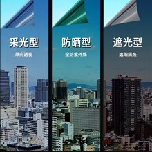 防曬隔熱膜窗戶全遮光玻璃貼紙透光不透人單向透視窗戶貼膜玻璃膜