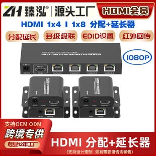  HDMI+L 1080PһֶL hdmi splitter L