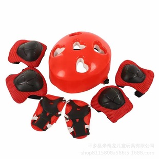 兒童頭盔 騎行輪滑頭盔+護具