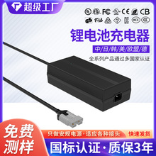 跨境外貿智能通用鋰電池充電器450W三元鐵鋰滑板哈雷電動車充電器