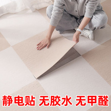 現貨拼接地毯方塊毯防滑客廳卧室兒童房隔音地墊耐臟靜電吸附地毯