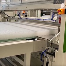 EVA水晶彈力高分子纖維床墊設備生產線 擠出機設備 塑料擠出