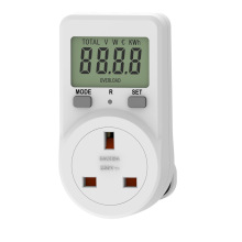 英規功率計量插座電力儀表計費器功率計量Power Meter插座電能儀