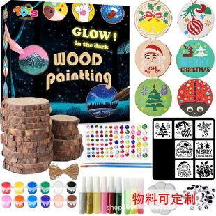 Wooden Painting Kit-GlowľƬAľL׃ͯTf