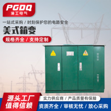 美變 歐式美式箱變配電房高低壓配電櫃箱式變電站10KV/0.4KV成套