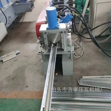 三角鐵成型機廠家  全自動沖孔生產線 加工L角鋼設備 角鋼成型機