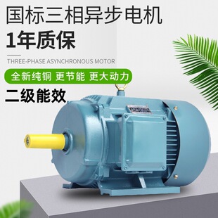 YE4 4KW2P(4千瓦2極)粵智菱銅線動力電機工廠直供三相異步電動機