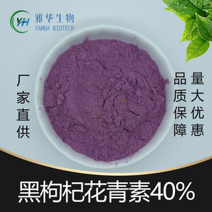 黑枸杞花青素40% 黑枸杞提取物 黑枸杞粉 黑枸杞花青素 雅華供應