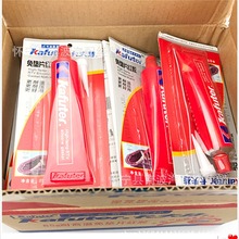 正品卡夫特免墊片紅膠383 汽車發動機械膠硅酮密封膠銀膠583 85g
