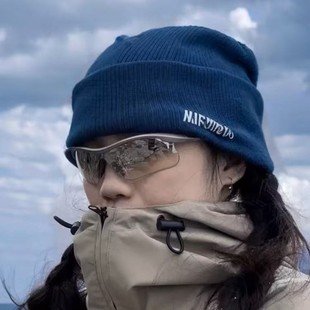 夜騎戶外運動騎行太陽眼鏡登山Y2K護目防風鏡發箍墨鏡跑步馬拉松