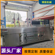 源頭廠家一塗一烤噴塗機噴塗加烘干全不銹鋼地軌線噴漆機噴漿機