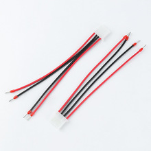 電源線束加工生產機箱電器 品字尾卡式插座187 250 6.3插簧電源線