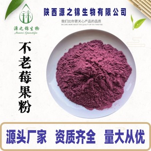 99%不老莓果粉 水溶性野櫻莓粉 不老莓花青素 黑果腺肋花楸果汁粉