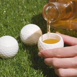 羳Ʒ ߠƱ Golf Ball Shaped Shot Glass 50ml  