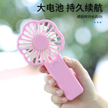 小梅花迷你手特小風扇可充電USB風扇學生桌面卡通電扇可印LOGO