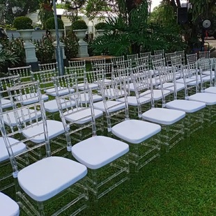 Factory Direct Supply Wedding Banquet chair Acrylic outdoor