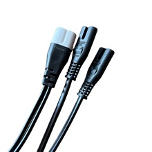 優惠八字尾延長線八字公母對插C7轉C8插頭設備公對母電源線