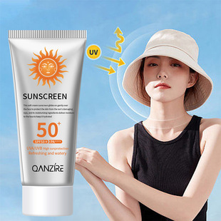 跨境熱賣防曬霜50+ sunblock隔離防曬乳霜防紫外線防汗防曬霜批發
