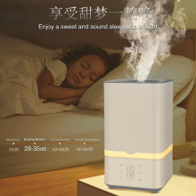 定制跨境爆款亞馬遜加濕器大霧量大容量恆濕熱暖霧超聲波UV殺菌消