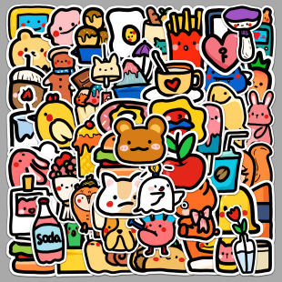 50ͯȤTfͨԭcartoon stickers DIY֙CN