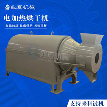 大小型電加熱酒糟木屑滾筒烘干機 豆渣椰糠烘干設備 有機肥干燥機