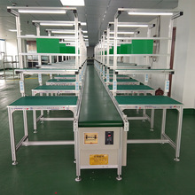 【皮帶線】工廠車間包裝流水線長台式皮帶線雙邊自動裝配線皮帶線