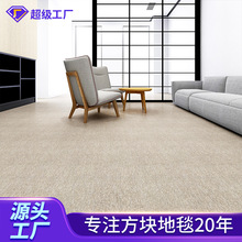 拼接地毯耐臟客廳家用輕奢方塊pvc酒店加厚防滑商用辦公室地毯