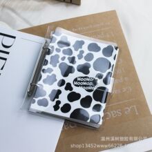 定制加工PVC活頁筆記本 活動卡冊本子學校公司禮品a6透明手賬本