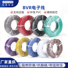電線電纜 BVR1/2.5/4/6平方多股軟國標純銅家裝家用多股軟線阻燃