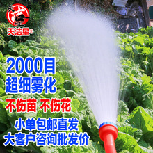 大流量花灑噴頭澆花澆菜大棚霧化水槍農用育苗不傷苗園林澆灌溉水