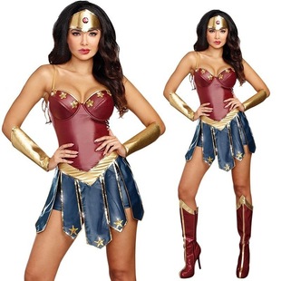 Adult LeatheretteWonder WomanŮbbbcosplay