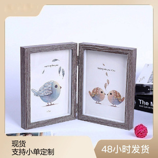 ۯBľƬ[̨4X6Double Hinged Picture Frame