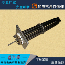 304不銹鋼模溫機電熱管 法蘭式干燒加熱管 干燥機發熱管 規格齊全