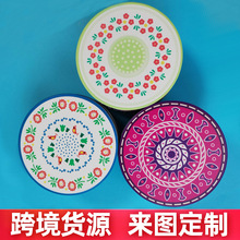 亞馬遜跨境杯墊軟木中纖板餐墊定制作印logo可印刷杯子墊來圖定制