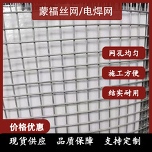 工程抹灰抗裂鍍鋅鋼絲網內外牆保溫雙層電焊網冷熱鍍鋅掛牆鐵絲網