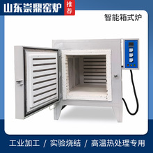 廠家直供燒結熔煉小型實驗室加熱灰分爐智能側掛箱式電阻爐馬弗爐