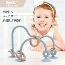 亞馬遜新品1-3歲兒童親子互動游戲寶寶蒙氏早教具高腳椅桌面玩具