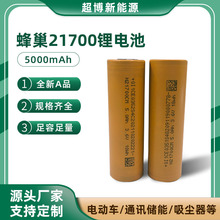 21700鋰電池蜂巢5000mAh5C全新A品電動車鋰電池手電筒戶外電源