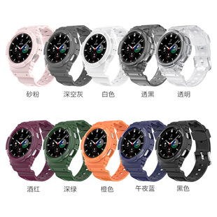 mGalaxy Watch5/4ֱɫ͸ɫTPUһw펧\ӿ¿펧