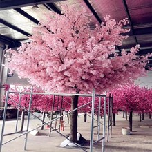 仿真樹室內裝飾大型花樹假桃花樹假花婚慶酒店商場擺設許願樹